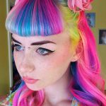 rainbow hair