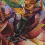 5166+Boccioni+Umberto+Corpo+umano+(Dinamismo)+1913,+olio+su+tela,+cm+80×65