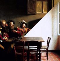 Caravaggio vs. Ghirri