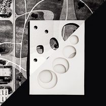 SANAA, Rolex Learning Center, Lausanne, 2004-2010 VS Paolo Scheggi, Intersuperficie curva bianca, 1969
