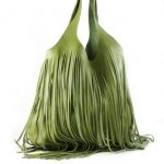 BGY OLIVIA fringes bag OLIVIA verde