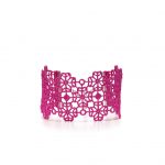 CrucianiCBraccialettoCloverLoverFucsia (2)