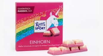 Il cioccolato al gusto Unicorno! In edizione limitata by Ritter Sport