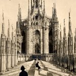 Archivio della Veneranda Fabbrica, Veduta delle terrazze, 1920 circa