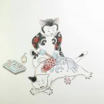 horitomo_monmon_cats_gatti_tattoo_fortementein_13
