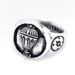 1 anello mongolfiera argento
