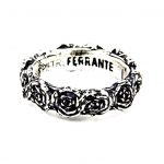 3 anello rose argento