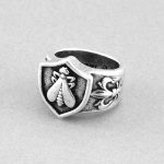 6 anello ape ottone