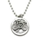 7 collana mountain bike in ottone