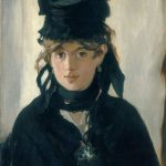 16. MANET Berthe Morisot con un mazzo di violette