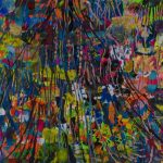Daniele Innamorato,63, _UNTITLED_, acrylic on paper collage, cm 350X500, 2015