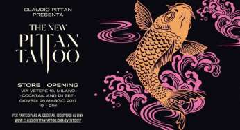 Claudio Pittan inaugura a Milano il nuovo studio per celebrare i suoi 30 anni di carriera