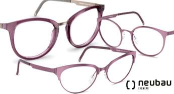 Neubau eyewear presenta i modelli Ultra Violet