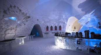 GOT Snow Village, un palazzo di ghiaccio rende omaggio a Game of Thrones