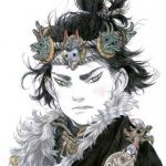 Du Gu, Zao Dao,2014, character design for Le Vent traversant les pins. Published by Editions Mosquito, 2015