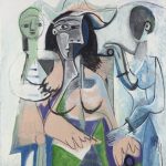 36. Pablo Picasso – Donna e bambine, 1961