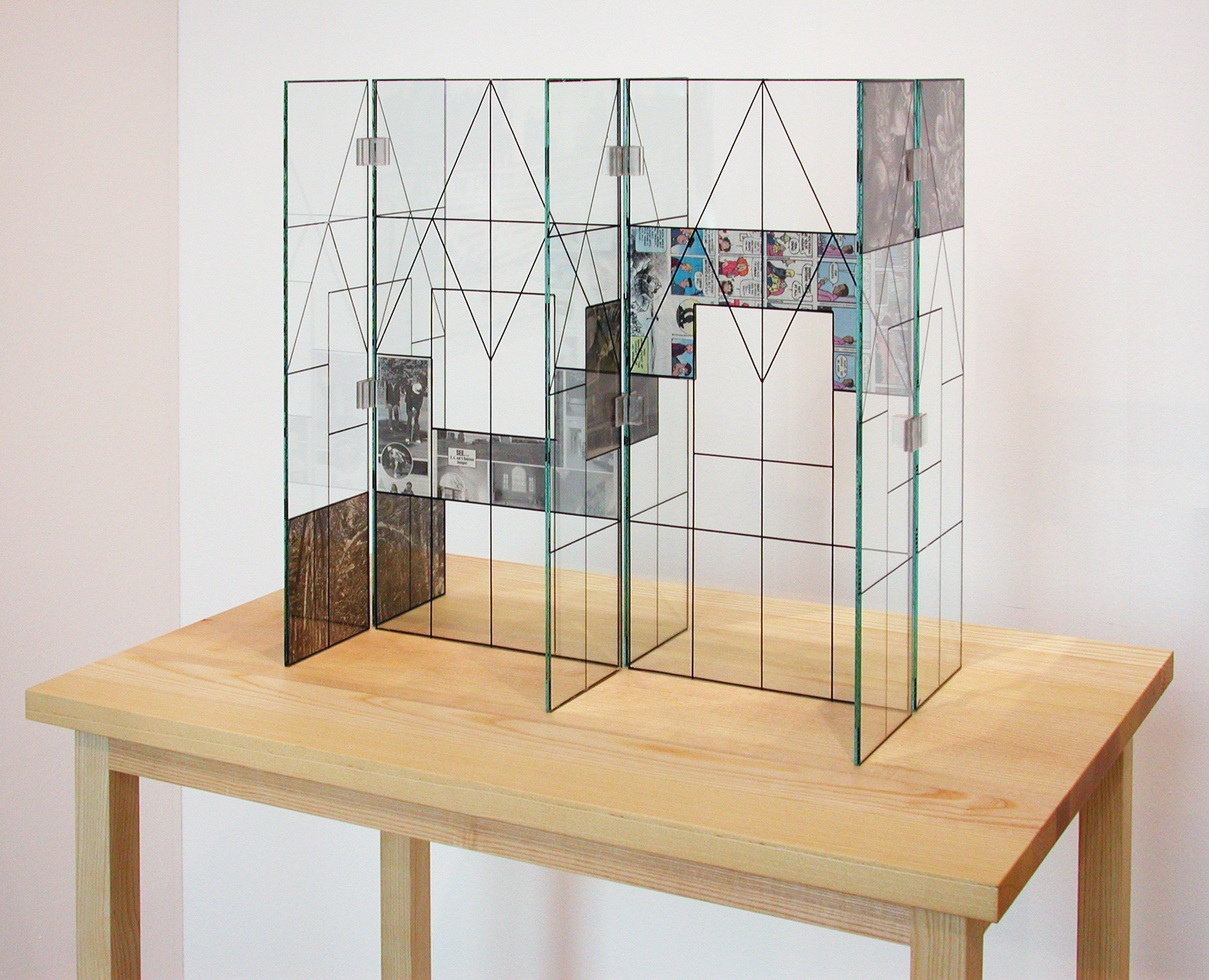 Matt Mullican. Untitled (City Chart with Pictures)