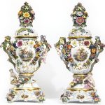 meissen-porcelain-covered-vases