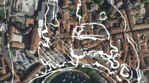 Lecco piantina Leonardo Da Vinci