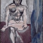 9. PICASSO Nudo seduto, studio per Les demoiselles de Avignon
