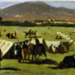 Fattori Giovanni – Soldati francesi alle Cascine 1859 circa