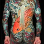 TATTOO_2003 by Filip Leu carp bodysuit