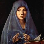 id 020. Antonello da Messina Annunciata Galleria Regionale Palazzo Abatellis Palermo