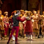 Bennet Gartside as Tybalt, Federico Bonelli as Romeo and Artists of The Royal Ballet in Romeo and Juliet (c) ROH Bill Cooper, 2012