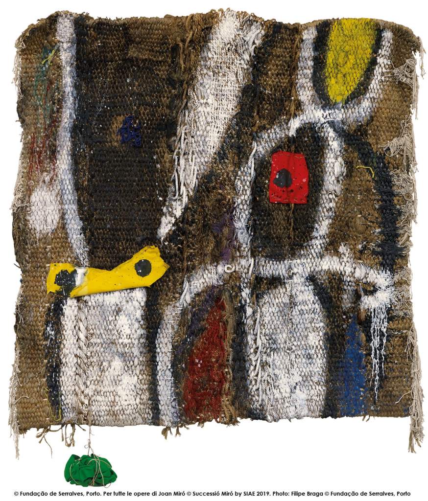 70X90 cm Riproduzioni Tela Astratta Art Surrealismo Sandbox Catalano Visivo Forme Calligrafico Linee Semiastratto Poster Arrotolata JH Lacrocon Dipinti a Mano Interno Olandese II di Joan Miro 