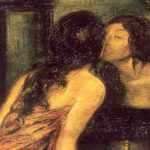 bacio-allo-specchio-1913-olio-su-tela