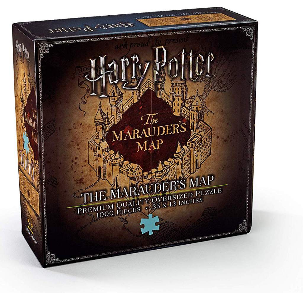 Harry potter, scatola del puzzle della Mappa del Malandrino