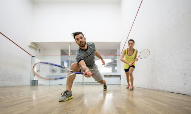 partita di squash