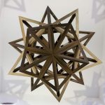 NuoveGallerieLeonardo_Icosaedro-regolare-stellare-dal-disegno-di-Leonardo-De-Divina-Proportione∏LorenzaDaverio_Museoscienza