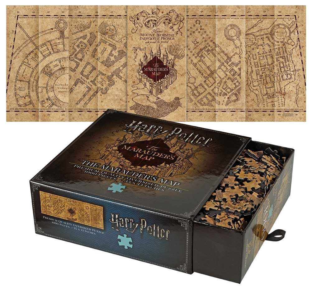 harry potter, puzzle della Mappa del Malandrino