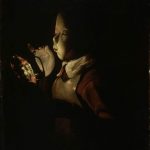11. de la Tour Giovane che soffia su un tizzone Musée des Beaux Arts Digione