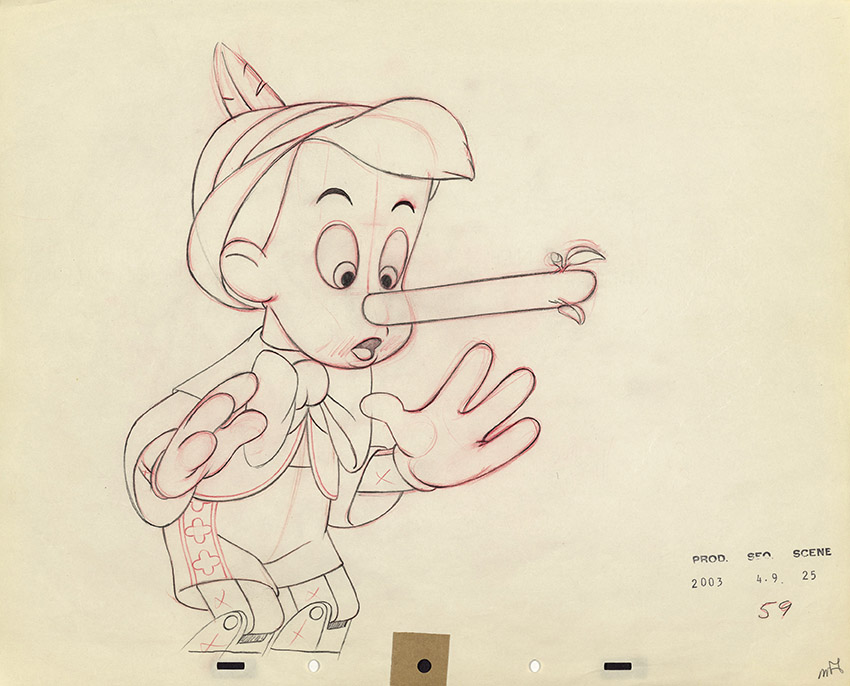 Pinocchio, 1940, Ollie Johnston
