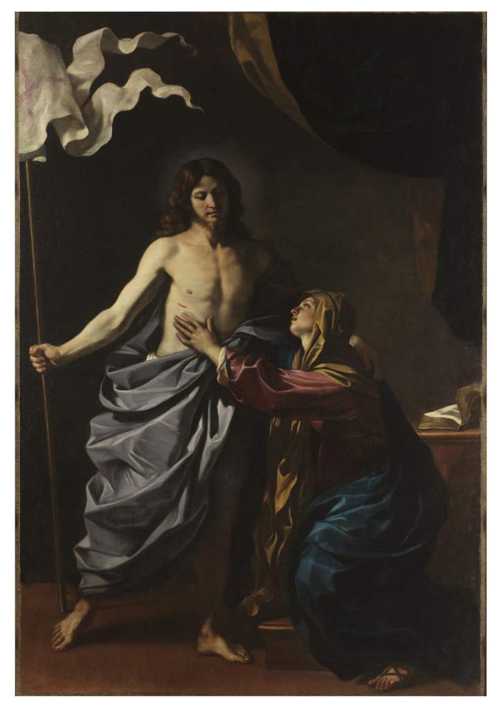 Guercino, Cristo che appare alla vergine