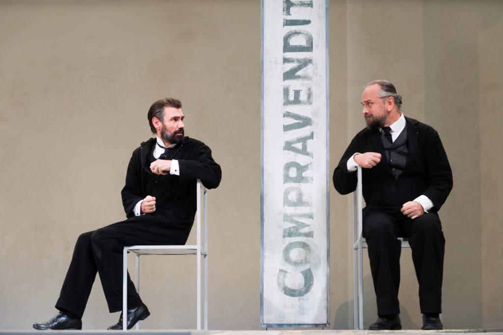 Lehman Trilogy, scena