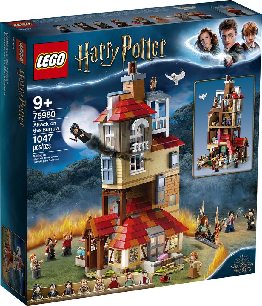 harry potter attacco alla tana lego