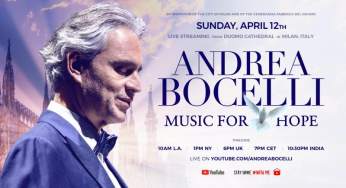 Pasqua, domenica il Duomo ospiterà in streaming “Bocelli: Music for Hope”