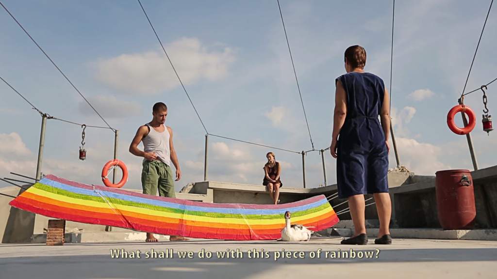 Driant Zeneli Those who tried to put the Rainbow back in the Sky stampa fotografica a colori, carta opaca 25x45cm