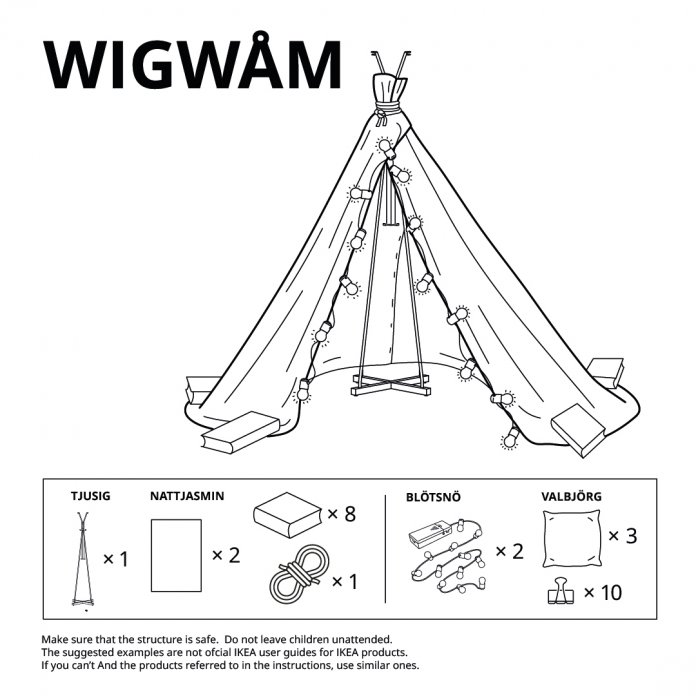 IKEA insegna come costruire fortini