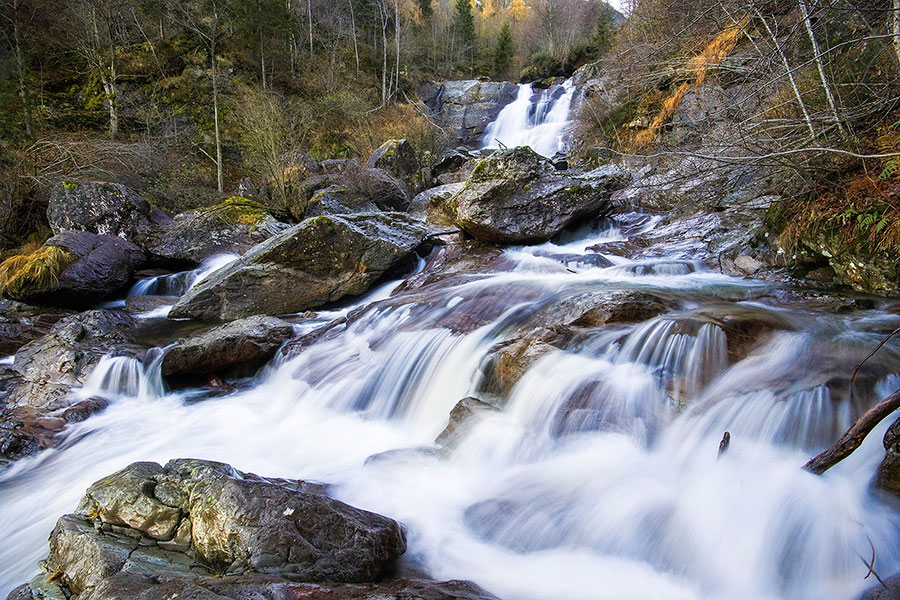 torrente vertova in Val Vertova 