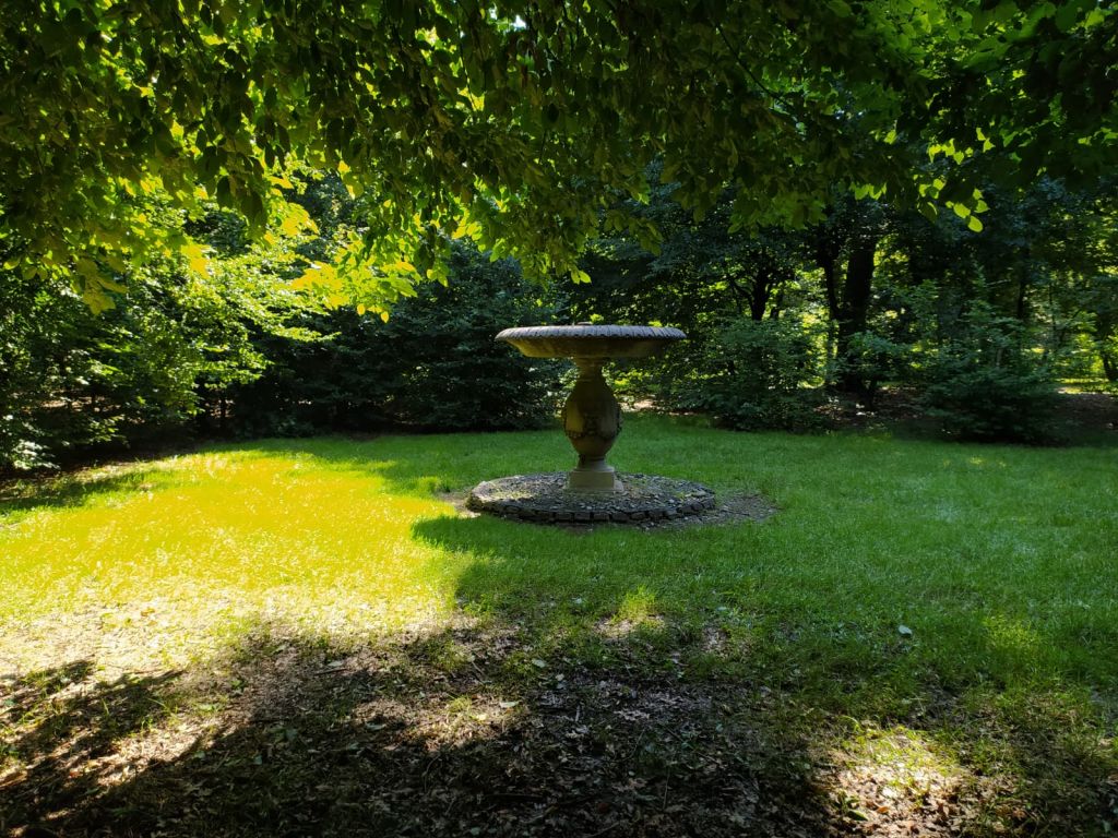 il giardino e le fontane di villa arconati