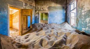 Kolmanskop, la città fantasma in Namibia sommersa dalla sabbia