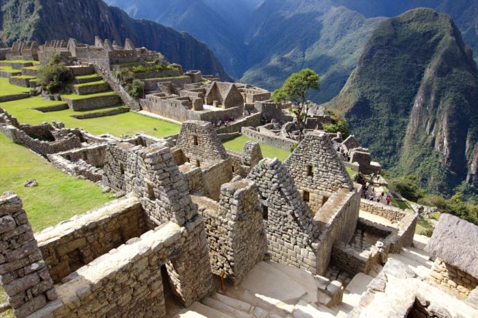 Machu Picchu alcune parti delle rovine