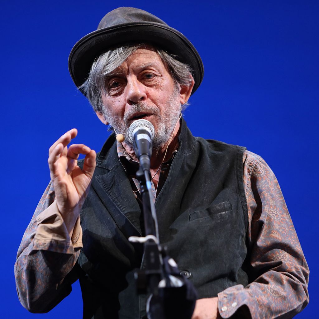 Paolo Rossi ritratto in scena