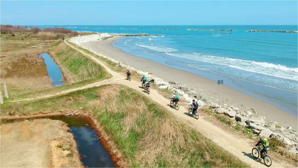 La Rotta del Sale Cervia giro in bicicletta