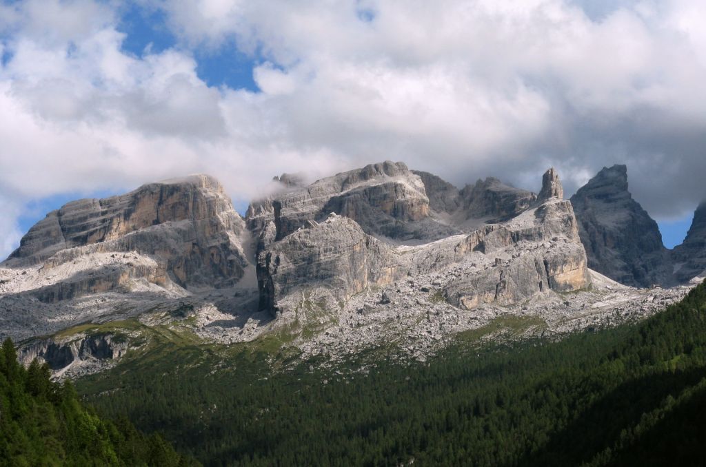 vista panoramica del Passo del Grosté