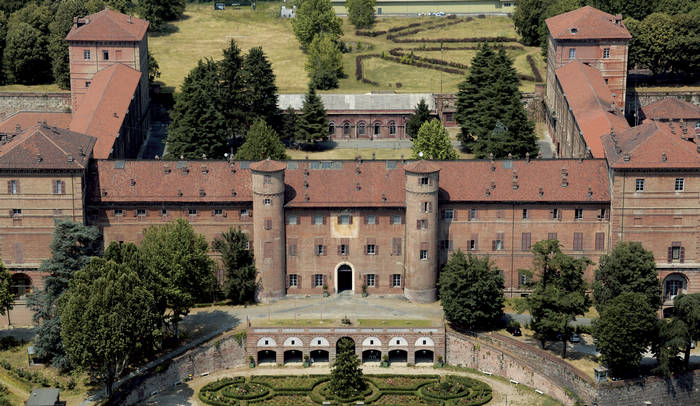 vista dall'alto del Castello di Moncalieri